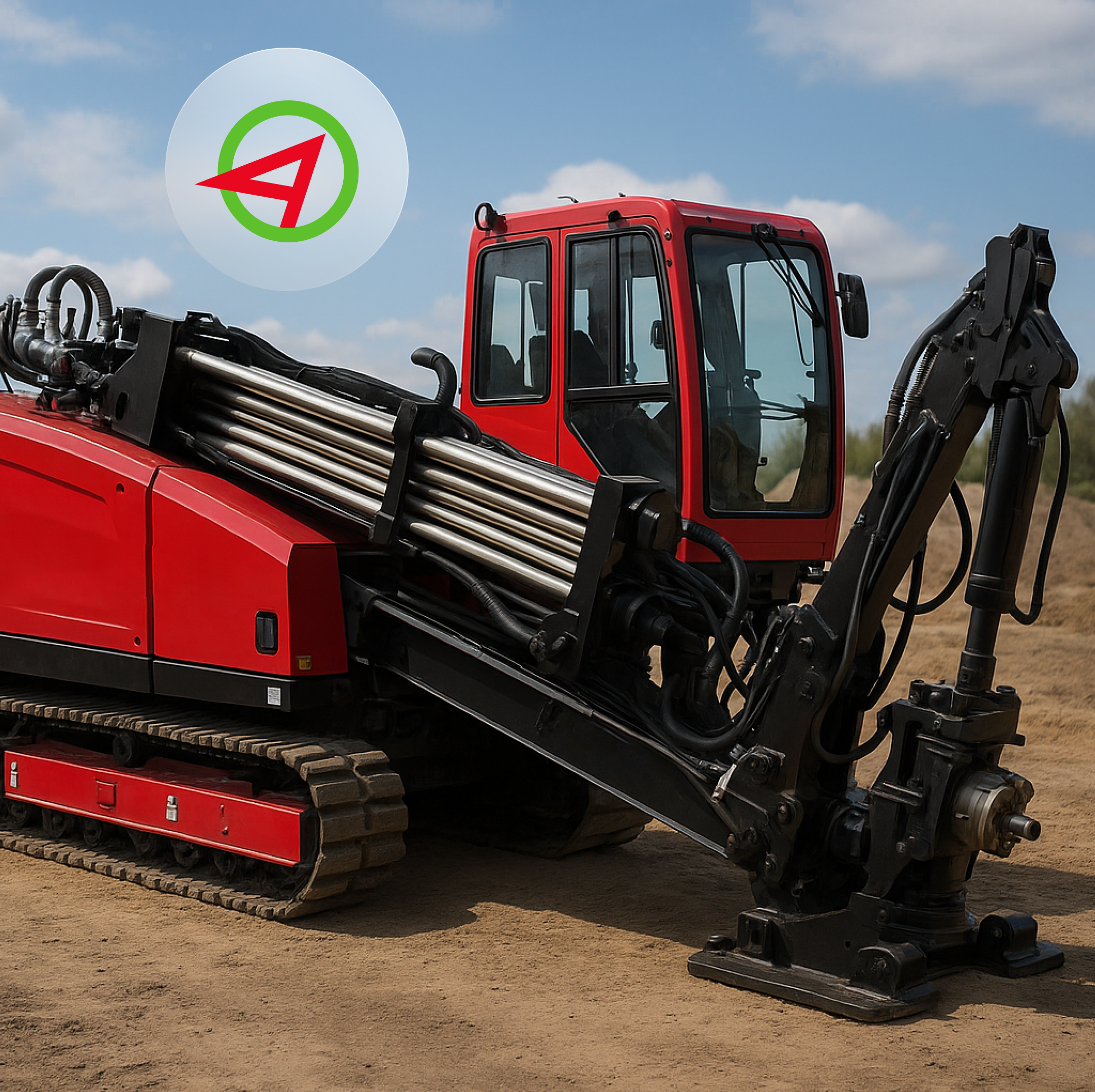 Передадим клиенту (марсоход) установку горизонтально направленного бурения