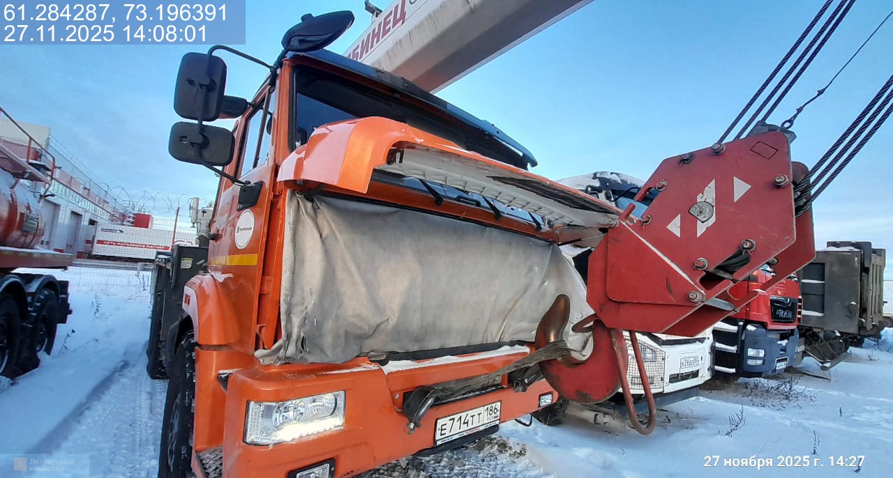 Автокран КС-55732 на шасси КАМАЗ 43118 6х6