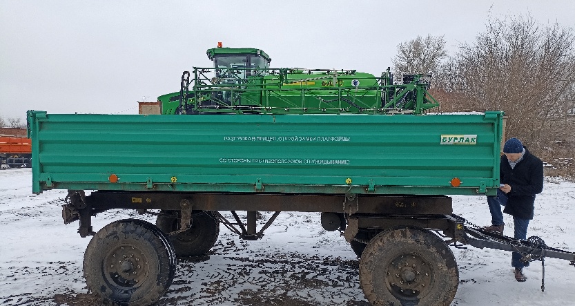 Прицеп тракторный самосвальный 2ПТС-4,5 МордовАгромаш