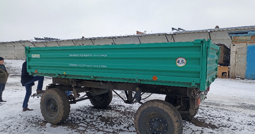 Прицеп тракторный самосвальный 2ПТС-4,5 МордовАгромаш