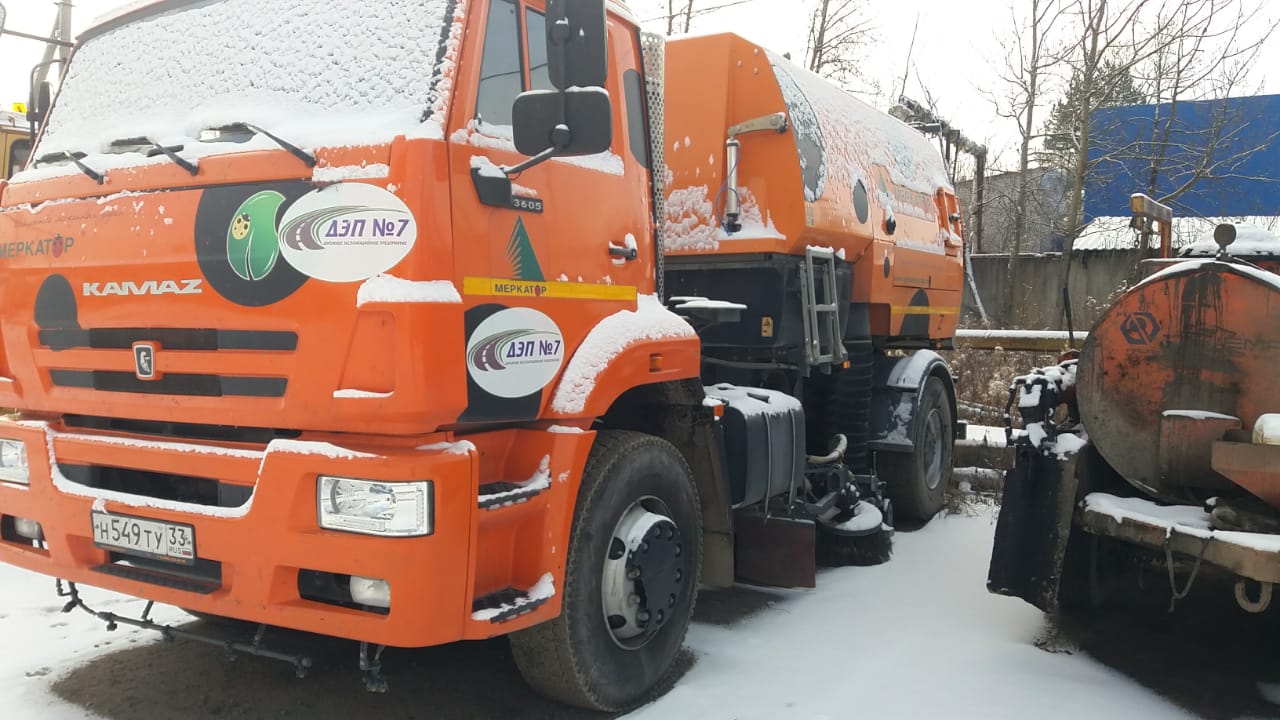 КДМ ЭД244КМ с оборудованием ВКМ-6000 на базе КАМАЗ-53605