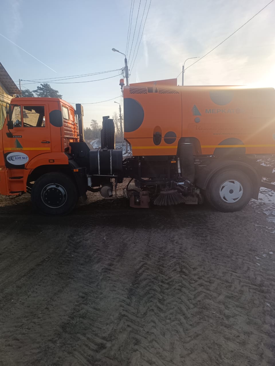 ПОДМЕТАЛЬНО-ВАКУУМНАЯ МАШИНА ЭД244КМ на базе КАМАЗ-53605