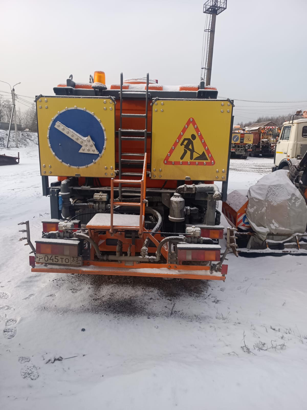 КДМ ЭД-244КМ на базе шасси КАМАЗ 53605