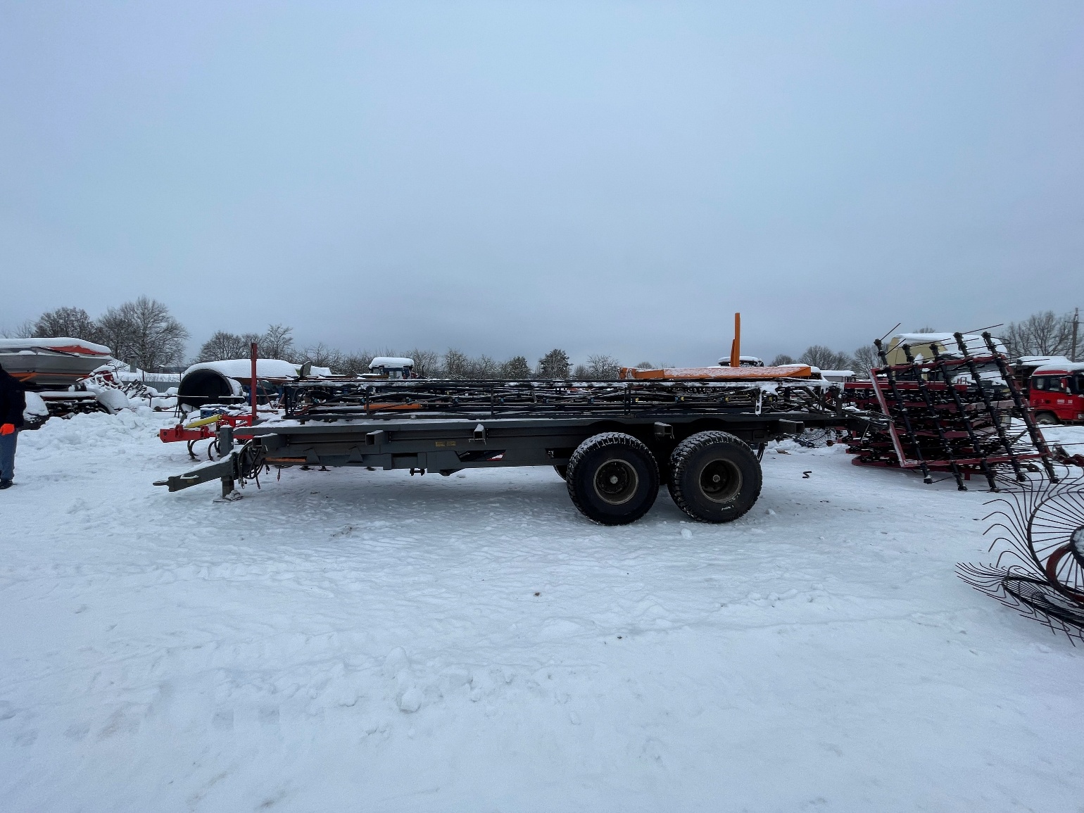 Подборщик-транспортировщик рулонов - TRB20L