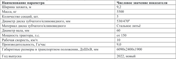 Каток прикатывающий серии Самба-9