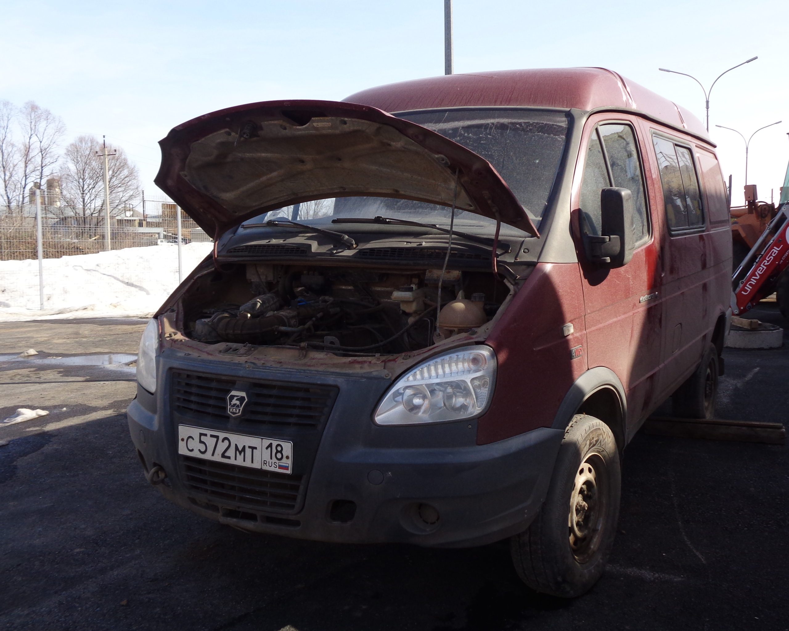 Фургон ГАЗ Соболь 27527