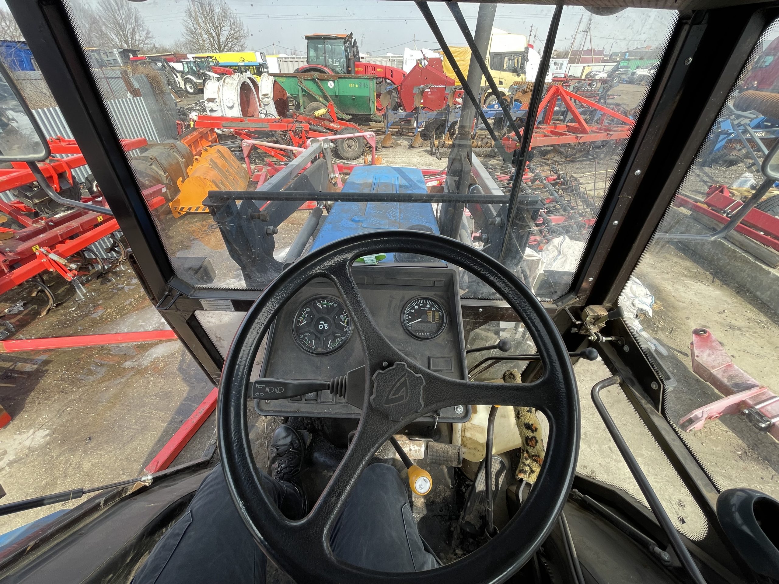 Трактор Колесный Беларус-82.1 с КУНом