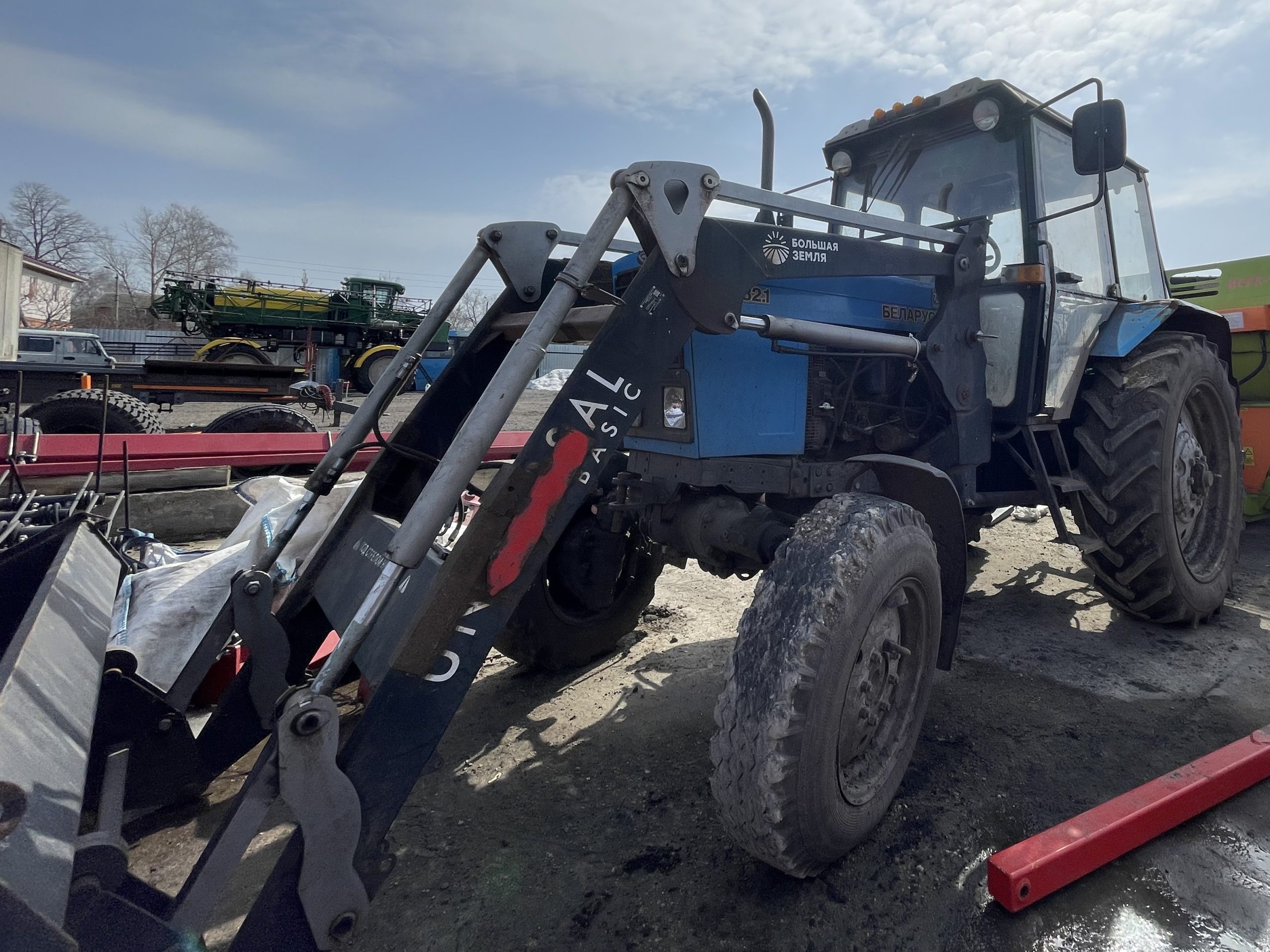 Трактор Колесный Беларус-82.1 с КУНом