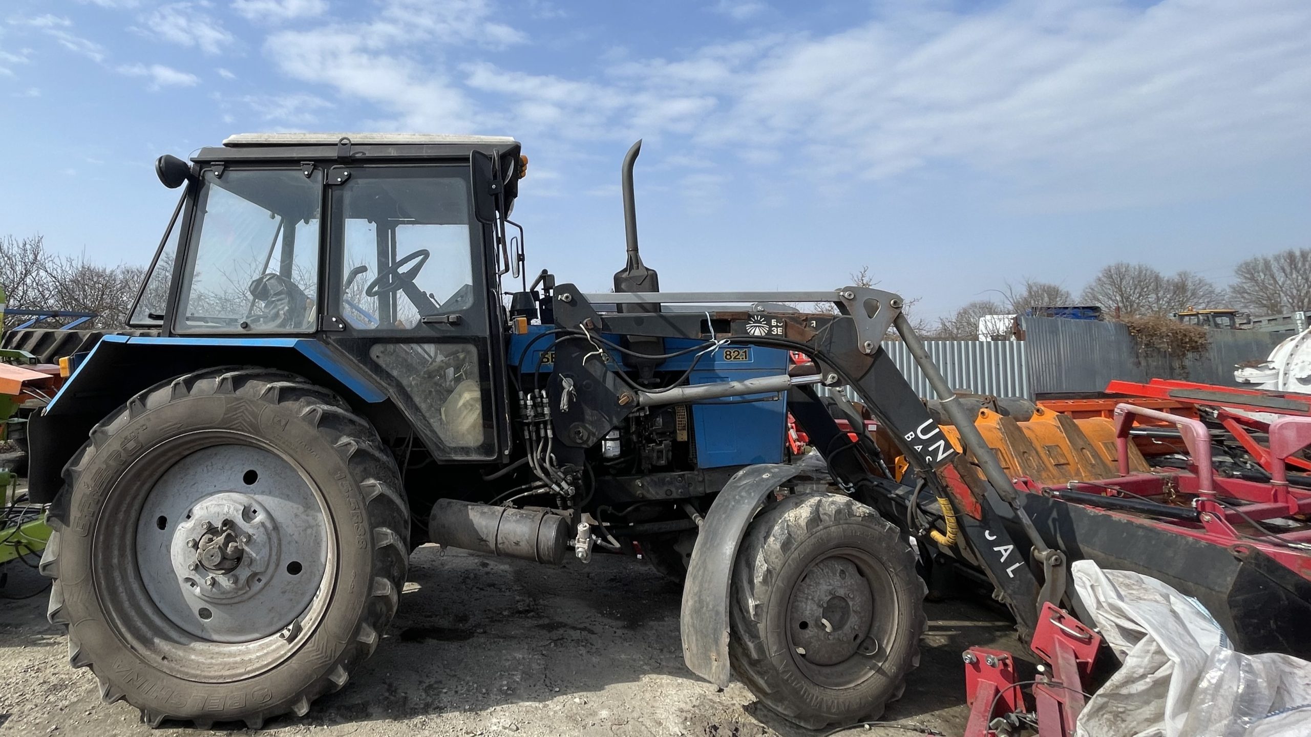 Трактор Колесный Беларус-82.1 с КУНом