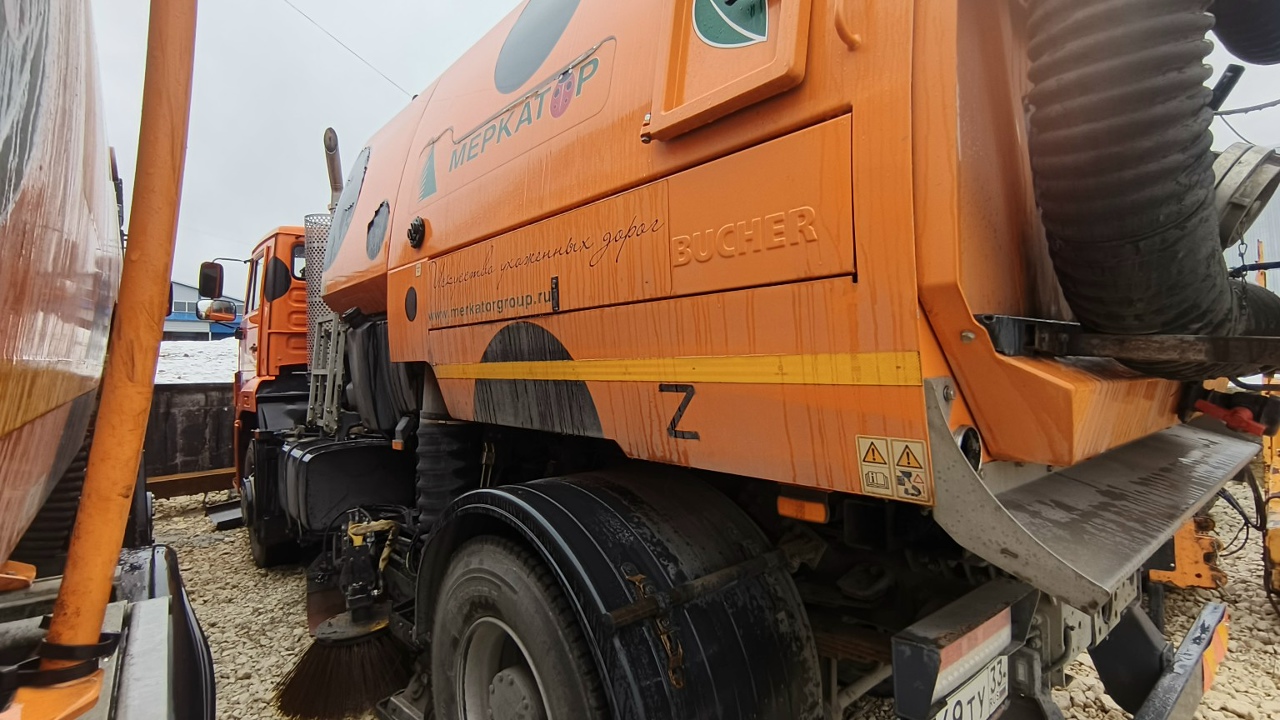 КДМ ЭД244КМ с оборудованием ВКМ-6000 на базе КАМАЗ-53605