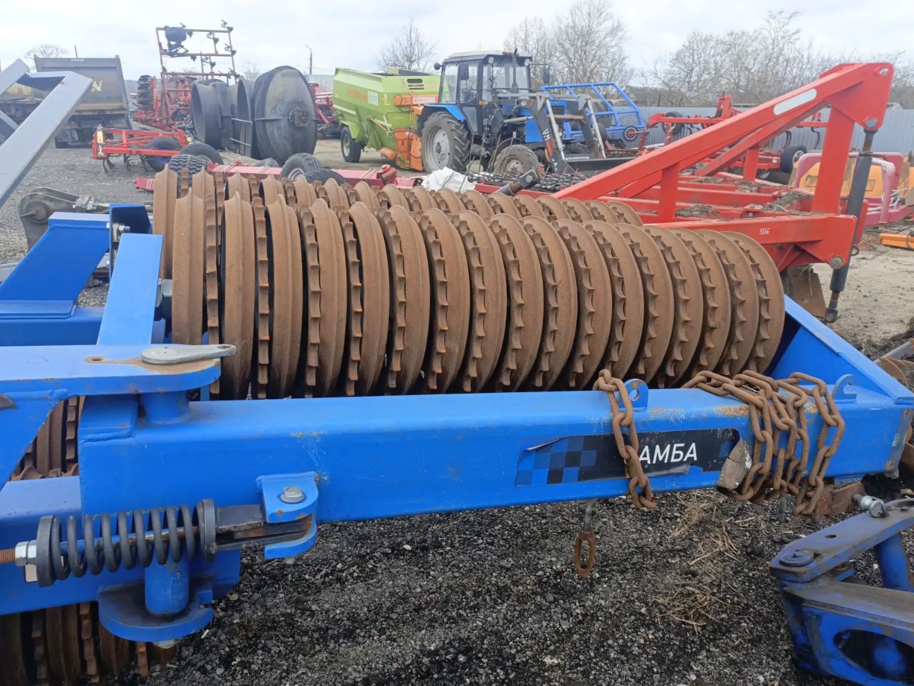 Каток прикатывающий  серии Самба-9