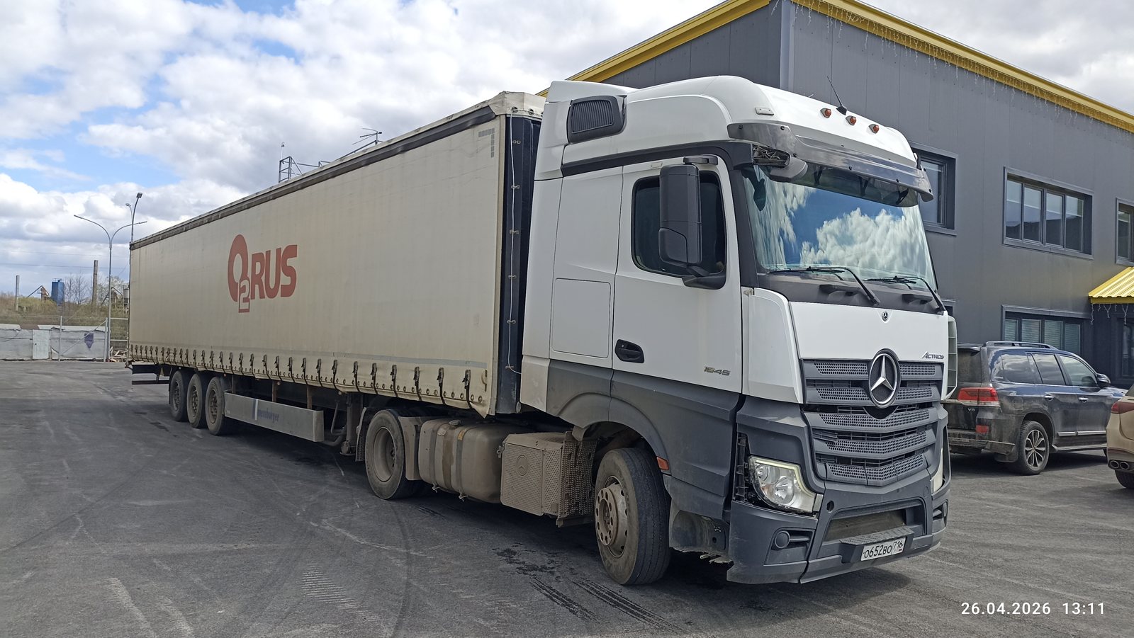 Седельный Тягач MERCEDES-BENZ Actros 1845 LS (Z9M96340350557450)