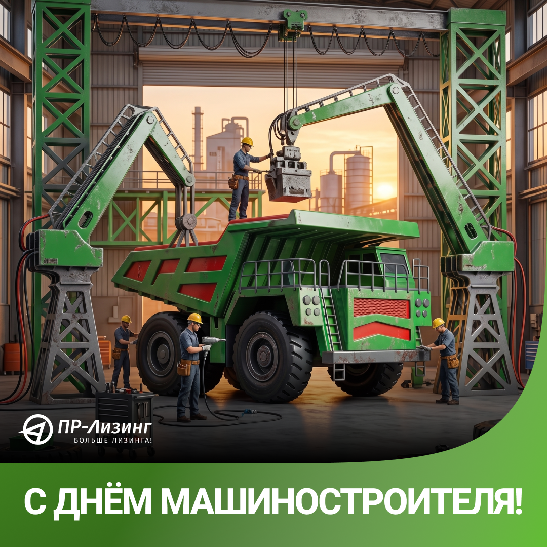 Поздравляем с Днем машиностроителя!